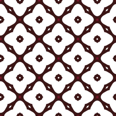 Geometrik şekilli kusursuz desen vektör çizimi