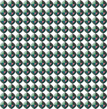 Geometrik şekilli kusursuz desen vektör çizimi