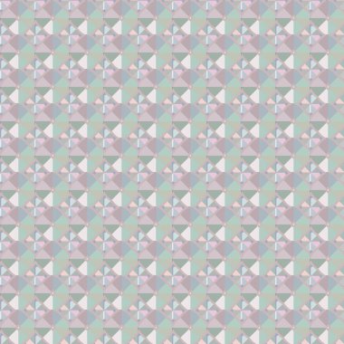 Geometrik şekilli kusursuz desen vektör çizimi