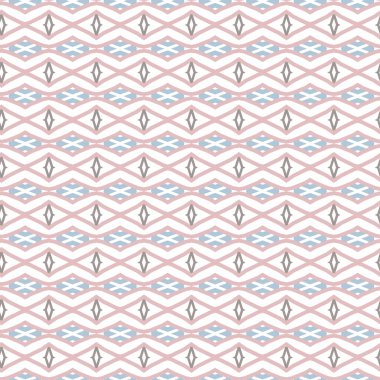 Geometrik şekilli kusursuz desen vektör çizimi