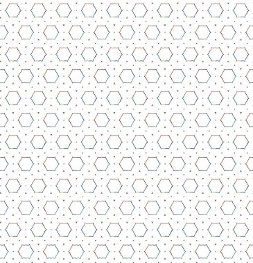 Geometrik şekilli kusursuz desen vektör çizimi
