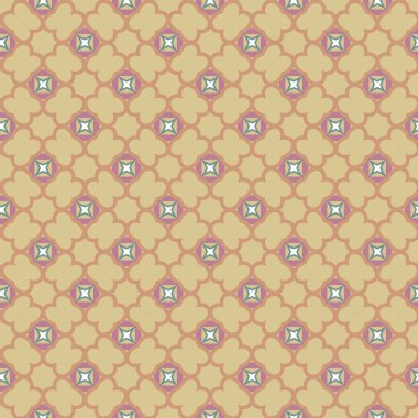 Geometrik şekilli kusursuz desen vektör çizimi