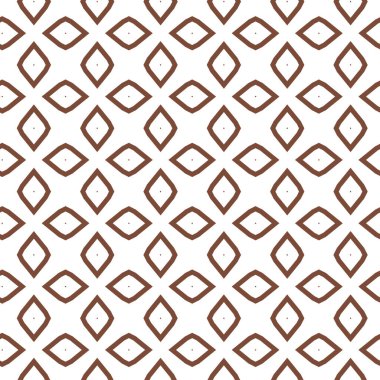 Geometrik şekilli kusursuz desen vektör çizimi