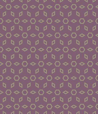 Geometrik şekilli kusursuz desen vektör çizimi