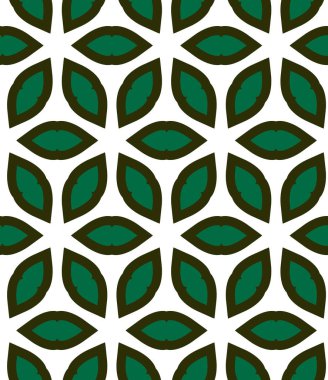 Geometrik şekilli kusursuz desen vektör çizimi