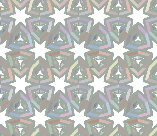 Geometrik şekilli kusursuz desen vektör çizimi