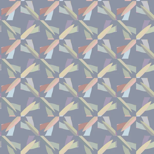 Geometrik şekilli kusursuz desen vektör çizimi