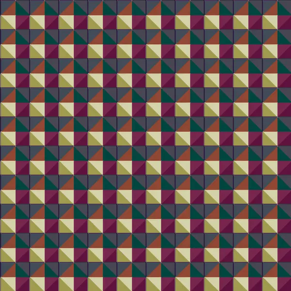 Geometrik şekilli kusursuz desen vektör çizimi