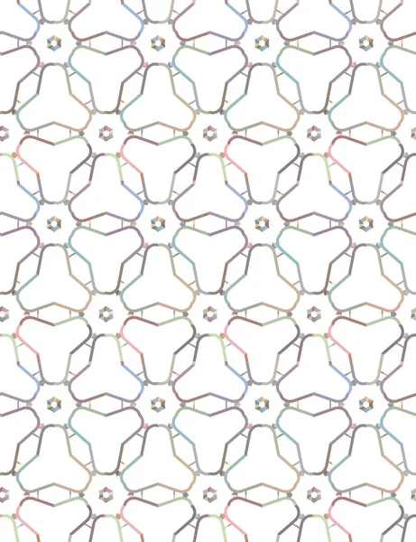 geometrik şekilli kusursuz desen