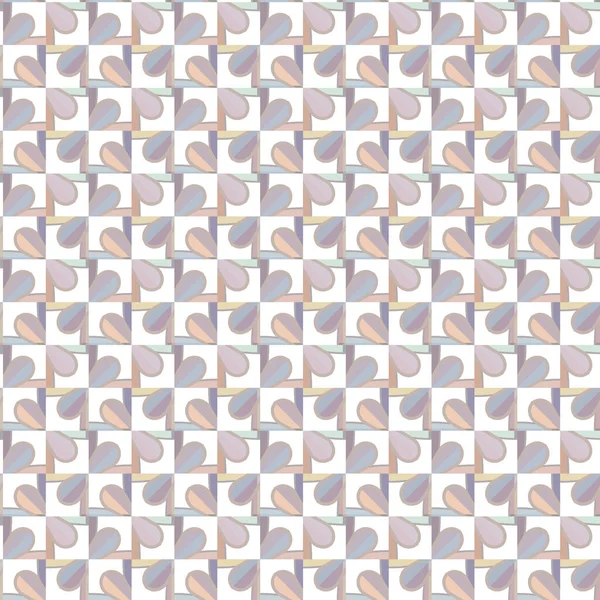 Geometrik şekilli kusursuz desen vektör çizimi