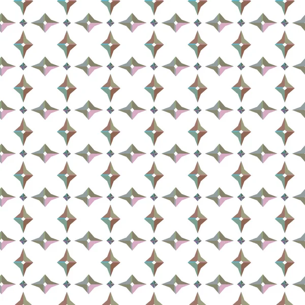 Geometrik şekilli kusursuz desen vektör çizimi