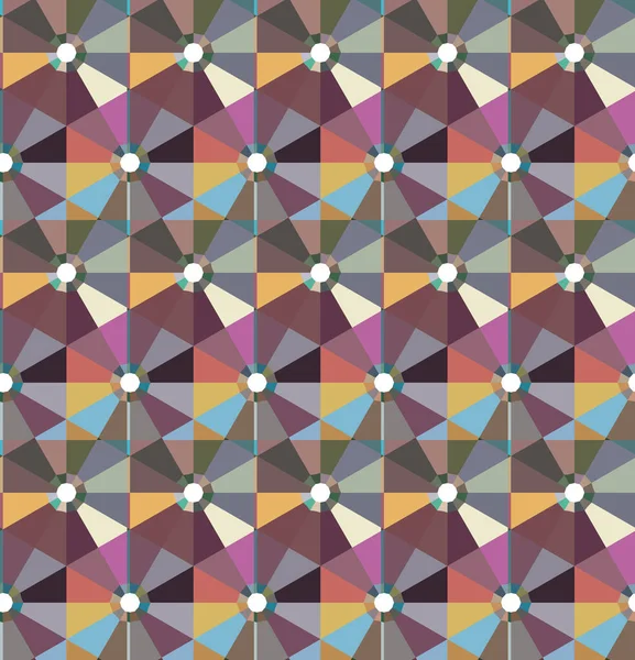 Geometrik şekilli kusursuz desen vektör çizimi