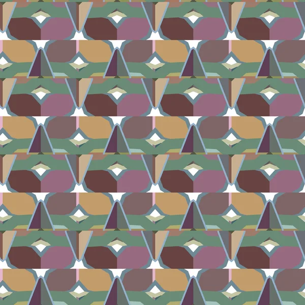 Geometrik şekilli kusursuz desen vektör çizimi