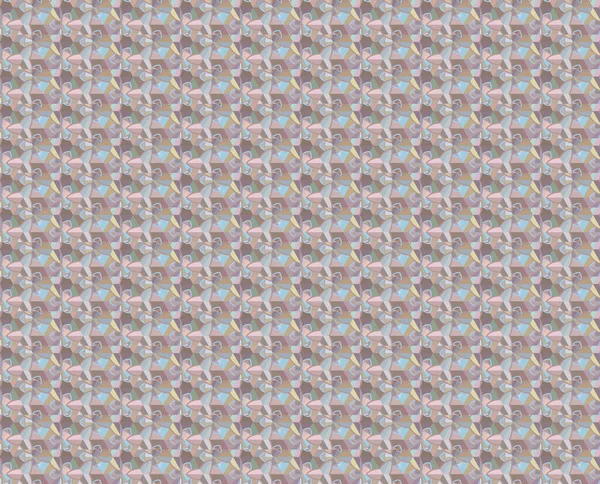 Geometrik şekilli kusursuz desen vektör çizimi