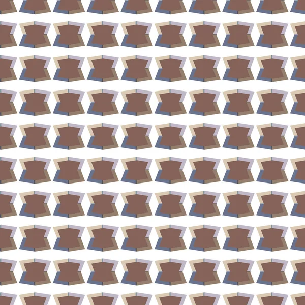 Geometrik şekilli kusursuz desen vektör çizimi
