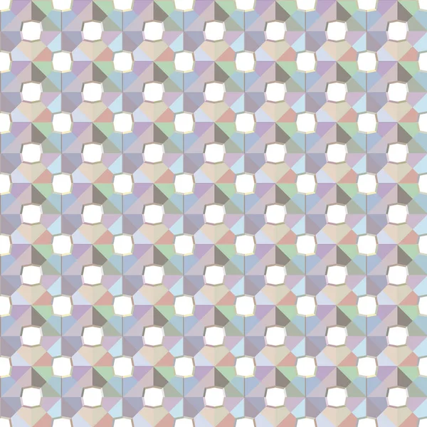 Geometrik şekilli kusursuz desen vektör çizimi