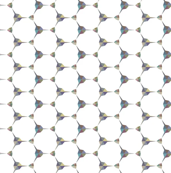 Geometrik şekilli kusursuz desen vektör çizimi