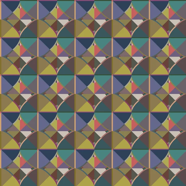 Geometrik şekilli kusursuz desen vektör çizimi