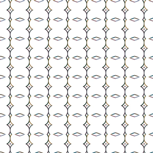 Geometrik şekilli kusursuz desen vektör çizimi