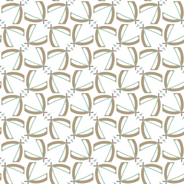 Geometrik şekilli kusursuz desen vektör çizimi