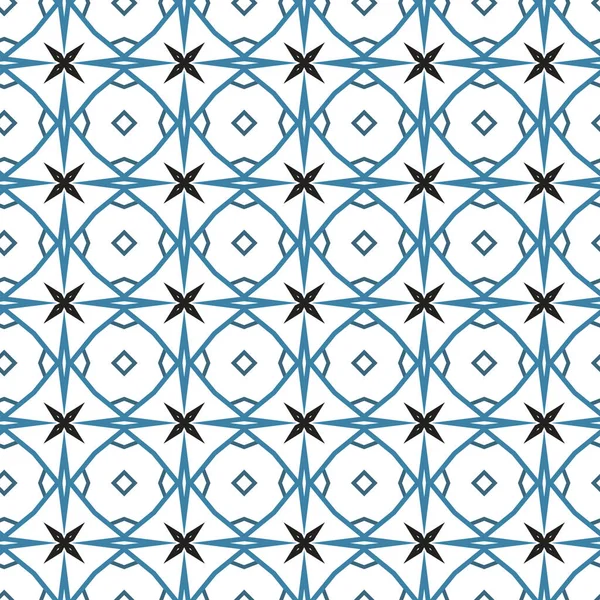 Geometrik şekilli kusursuz desen vektör çizimi