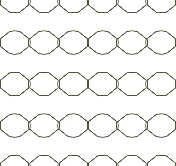 Nahtlose Muster Mit Geometrischen Formen Vektorillustration — Stockvektor