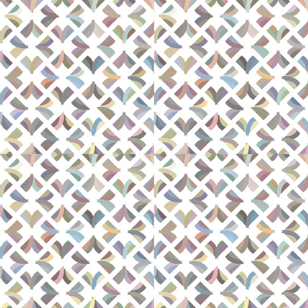 Geometrik şekilli kusursuz desen vektör çizimi