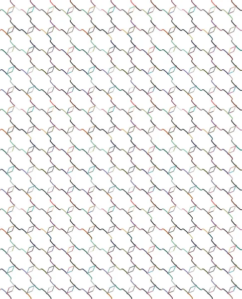 Nahtloses Muster Mit Geometrischen Formen — Stockvektor