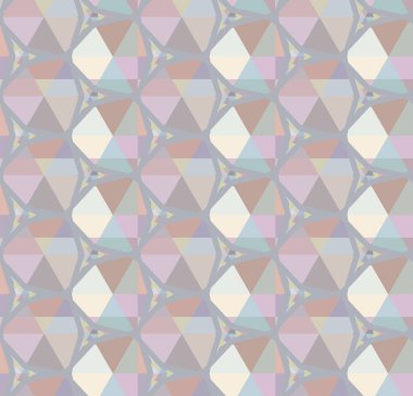 geometrik şekilli kusursuz desen