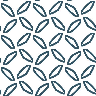 Geometrik şekilli kusursuz desen vektör çizimi