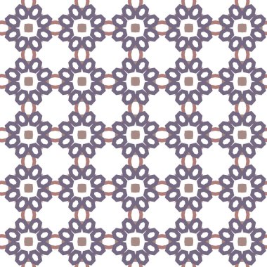 Geometrik şekilli kusursuz desen vektör çizimi