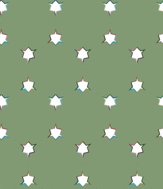 Geometrik şekilli kusursuz desen vektör çizimi