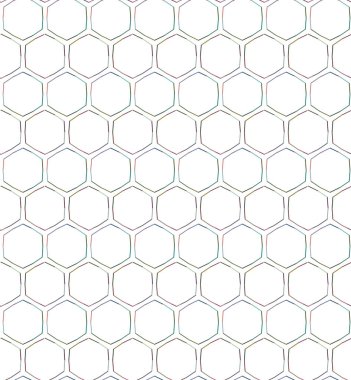 Geometrik şekilli kusursuz desen vektör çizimi