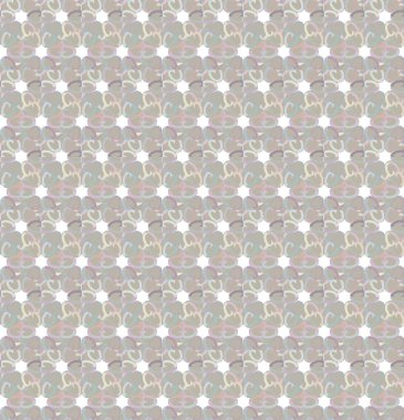 Geometrik şekilli kusursuz desen vektör çizimi