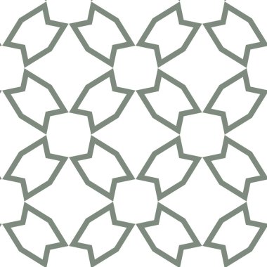 geometrik şekilli kusursuz desen