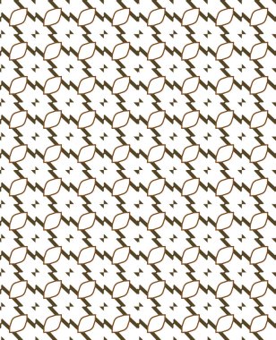 Geometrik şekilli kusursuz desen vektör çizimi