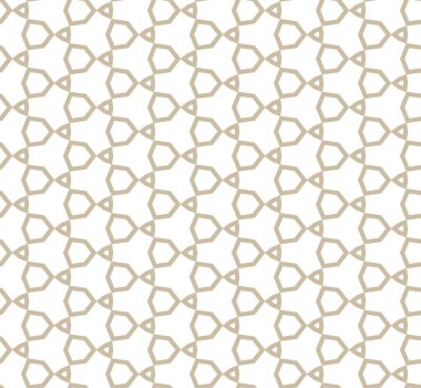 Geometrik şekilli kusursuz desen vektör çizimi