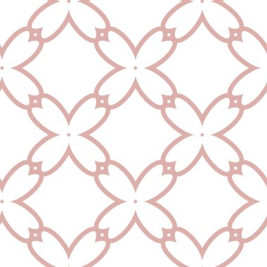 Geometrik şekilli kusursuz desen vektör çizimi