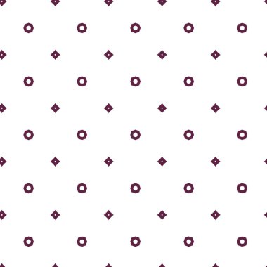 Geometrik şekilli kusursuz desen vektör çizimi