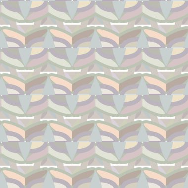 Geometrik şekilli kusursuz desen vektör çizimi