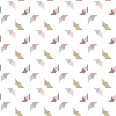 geometrik şekilli kusursuz desen