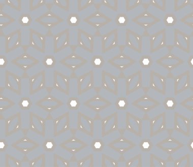 Geometrik şekilli kusursuz desen vektör çizimi