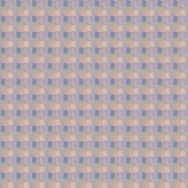 Geometrik şekilli kusursuz desen vektör çizimi