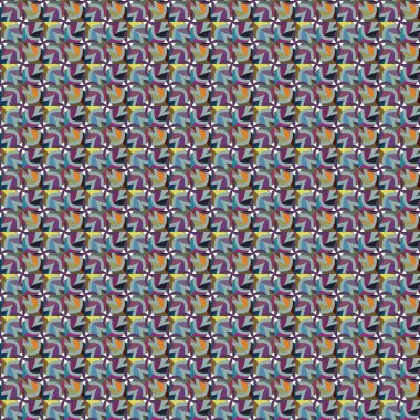 geometrik şekilli kusursuz desen