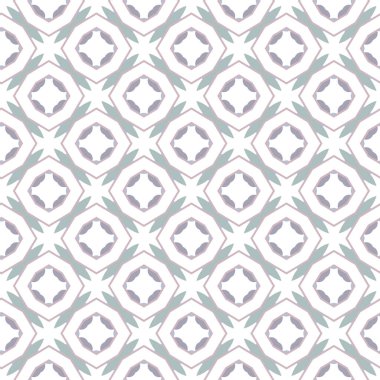 Geometrik şekilli kusursuz desen vektör çizimi