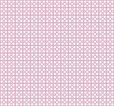 Geometrik şekilli kusursuz desen vektör çizimi