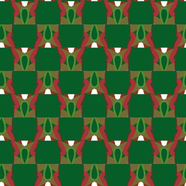 geometrik şekilli kusursuz desen