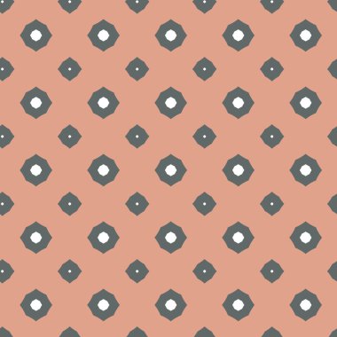 Geometrik şekilli kusursuz desen vektör çizimi