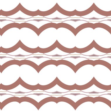 Geometrik şekilli kusursuz desen vektör çizimi