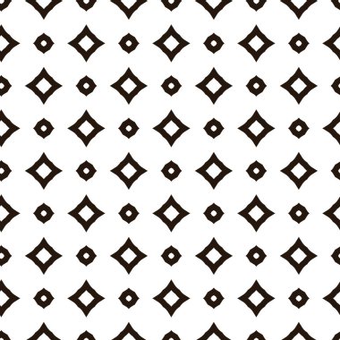 Geometrik şekilli kusursuz desen vektör çizimi
